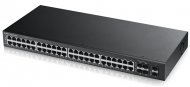 ZYXEL GS2210-48 48-port Managed Gigabit Switch with 2 SFP slots and 4 of 48 RJ-45 connectors shared with SFP slots , 